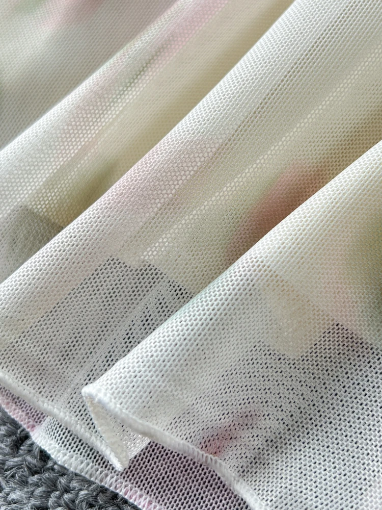 Женское платье без бретелек с цветочным принтом рукавов