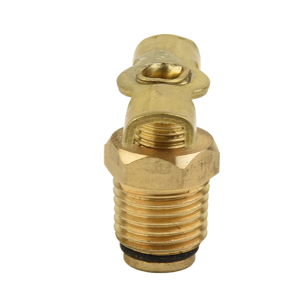 

1/4\\\\\\\" BSP Drain plug valve 1/4\\\\\\\" BSP thread Air compressor tank accessory For air compressor tank Tap drain cock