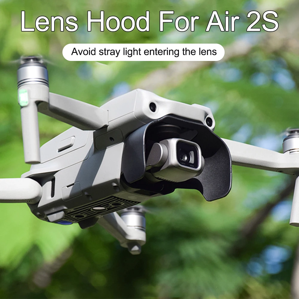 

Бленда для объектива DJI Mavic Air 2S, крепление на Дрон, защита от царапин, защита от солнца, легкая установка