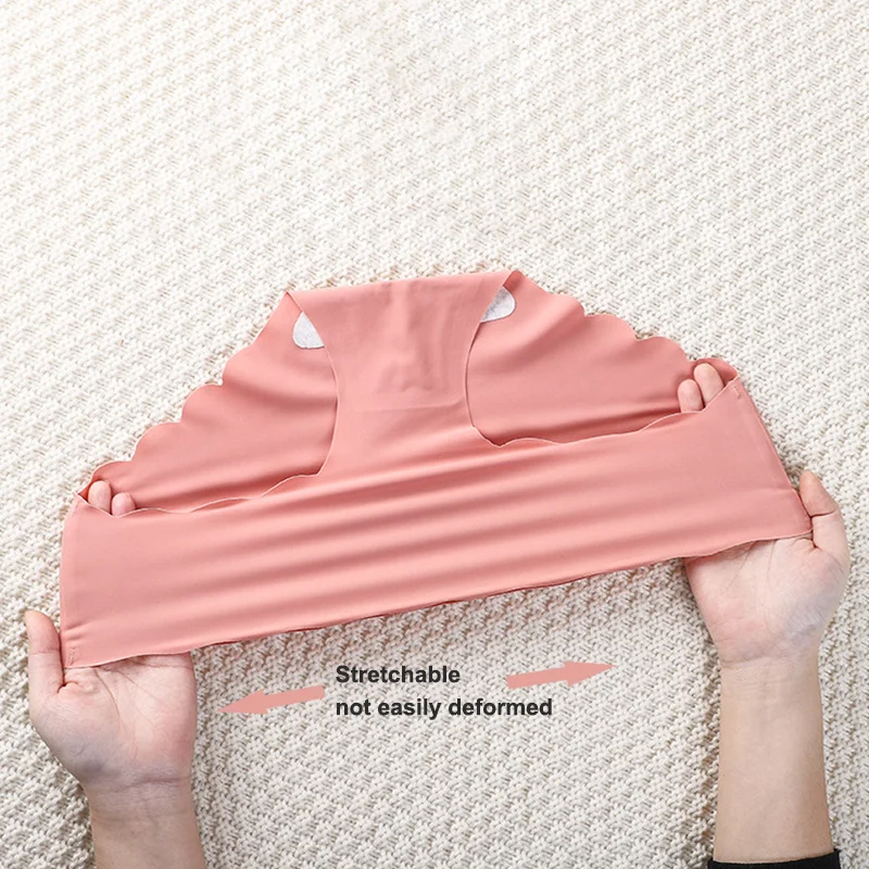 Однотонные женские бесшовные трусики женское нижнее белье из вискозы удобные