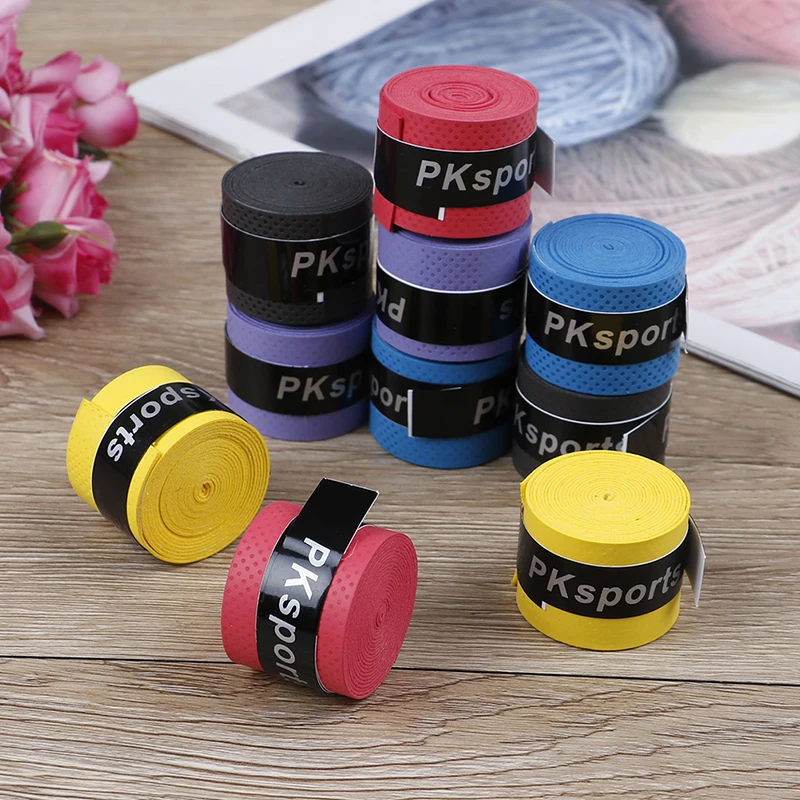 

10pcs Random Color Synthetic Grip Wrap Polyurethane Fishing Rod Sweat Belt Non-slip Elastic Scrub Durable 115CM*2.5CM