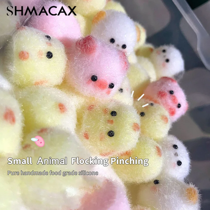 Kawaii мини сжимаемые плюшевые игрушки для животных силиконовые сжимающие снятия