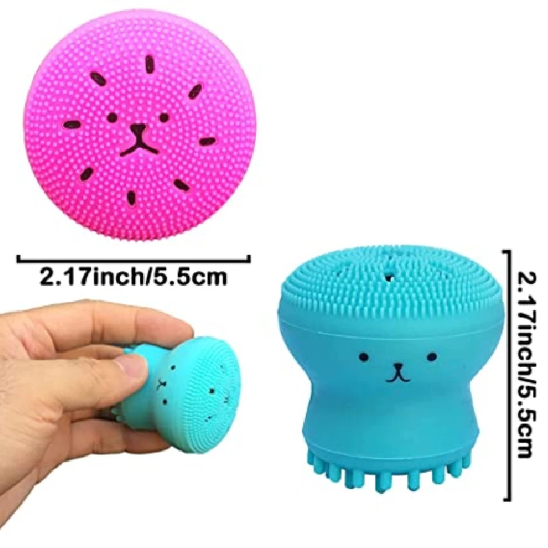 Ручная силиконовая щетка для чистки лица