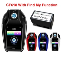 cf618 find my modified boutique smart remote car key lcd screen cf618fm for bmwvwtoyotalexuskiafordaudi new arrival