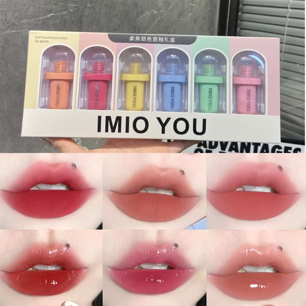 

Water Light Lip Gloss Candy color Crystal Dry Lip Care Jelly Mirror Lipstick Cosmetics Nourishing Lip Mud Makeup Tool