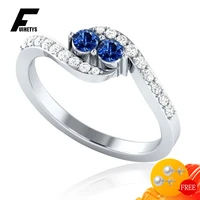 new arrival ring for women 925 silver jewelry with zircon gemstone finger rings wedding promise party gift accessories wholesale