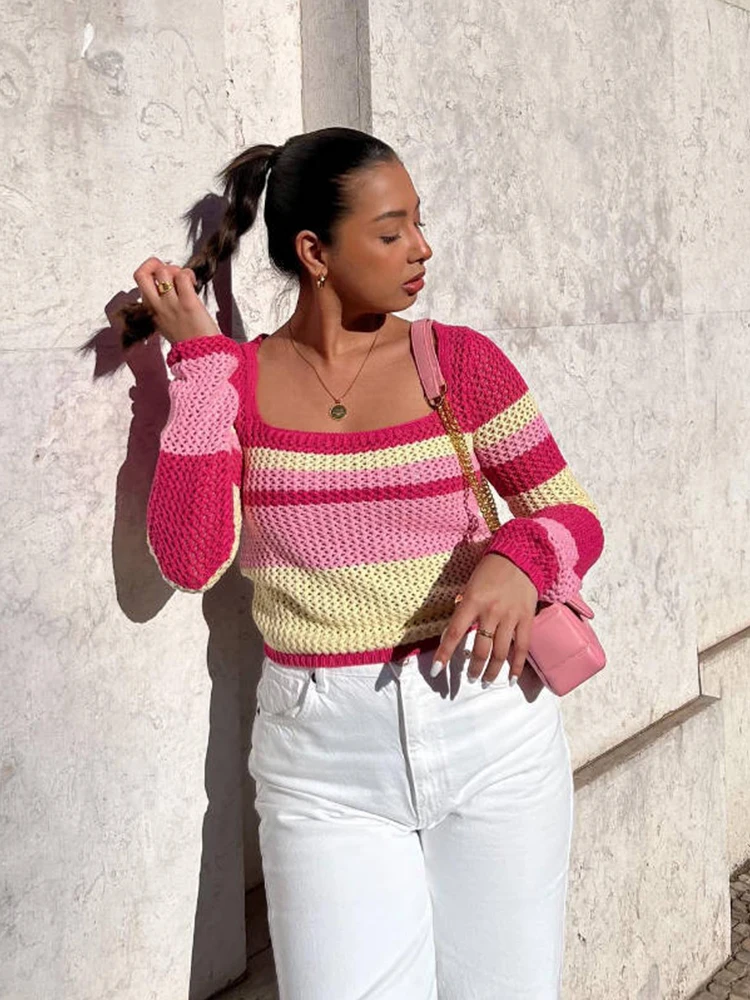 Женская готическая одежда Kalevest Y2K сетчатые Топы розового цвета волшебные