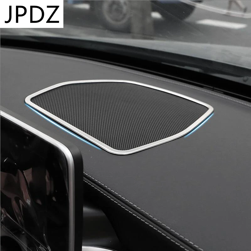 

Car-styling Center Control Console Dashboard Speaker Cover Trim frame For Mercedes-Benz GLC X205 GLC200 GLC260 300 Accessories