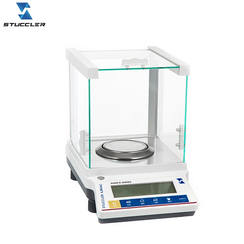 

Stuccler SH strain sensor 0.001g lab gold weighing digital precision balance electronic scale laboratory with windshield