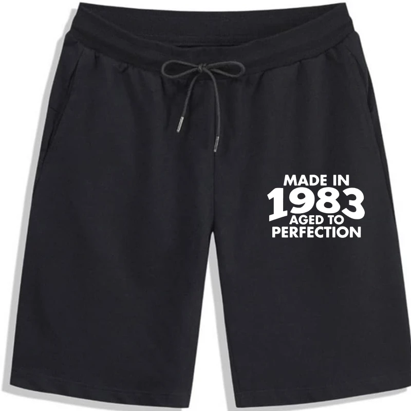 

Шорты мужские с принтом, сделанные в 1983 году, Милые серые мужские шорты унисекс, новинка, мужские шорты 2020 Plus printin