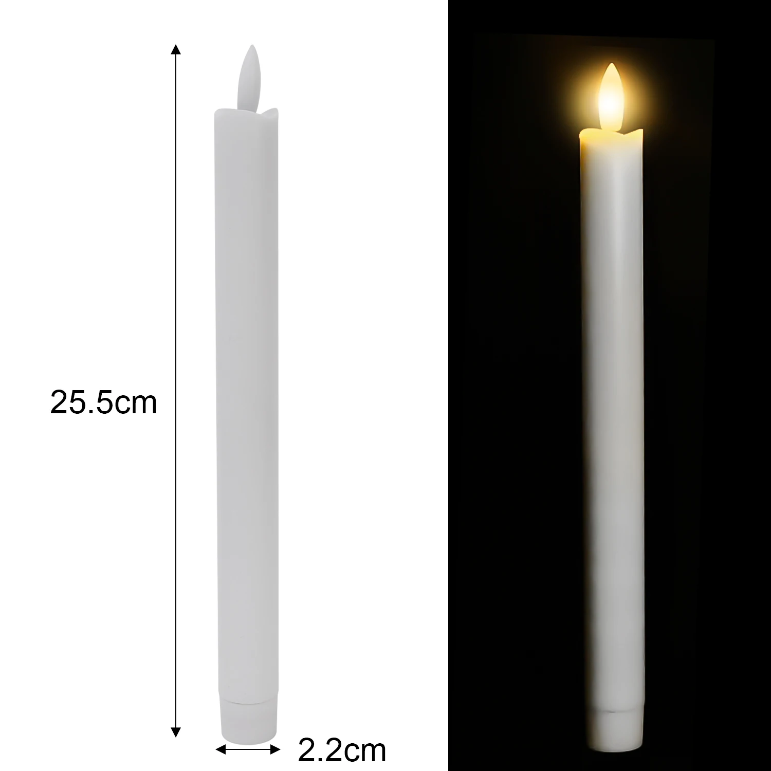 

Электронные LED свечи теплый свет