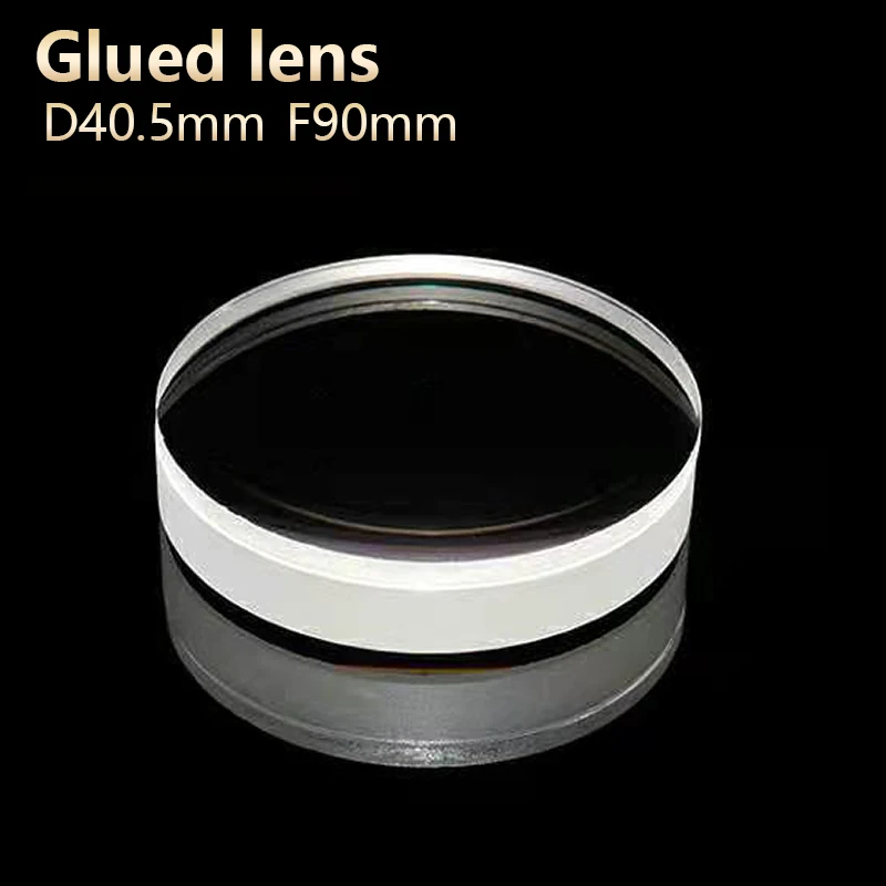 

Glue lenses Microscope eyepiece telescope Achromatic DIY Photo agglutination stage lights D40.5mm F90mm