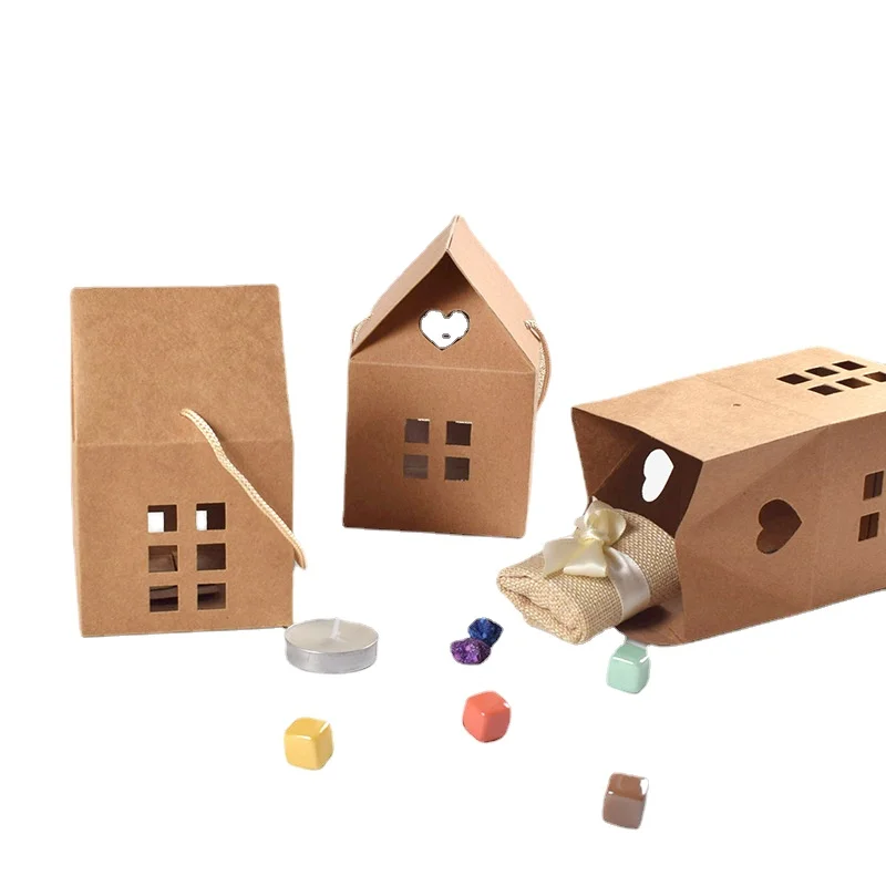 Цена 20/50 шт., бумажные коробки для конфет