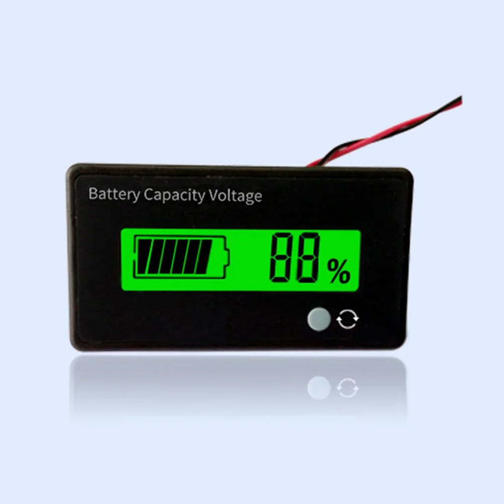 

JS-C32 Li-ion Lead Acid Battery Capacity Lithium Ion Indicator Digital Voltmeter Tester Temperature Monitor 12V 24V 36V 48V 60V