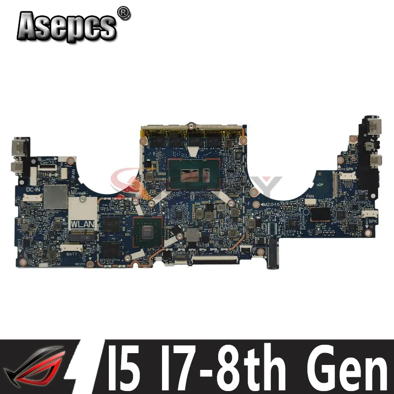 

For HP 13-AD Laptop motherboard Mainboard 6050A2926101-MB-A01 Motherboard w/ I5-8th Gen I7-8th Gen CPU 8GB RAM GPU MX150 2G