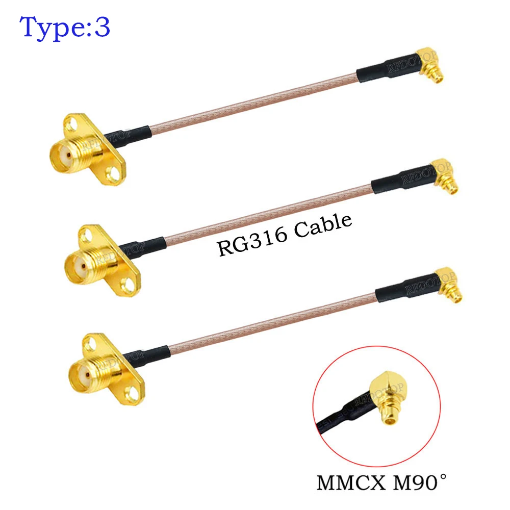 

RFDOTOP RG316 SMA Female to MMCX Cable
