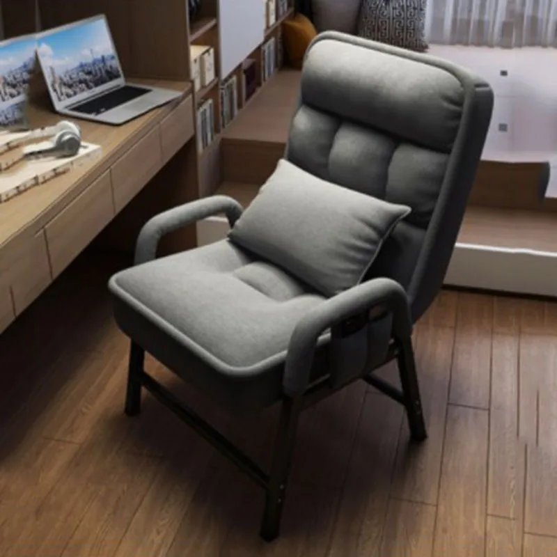 

Домашний компьютерный стул, удобный сидячий ленивый спинка, повседневный офисный диван, может откидываться, игровой стул для кабинета и общежития