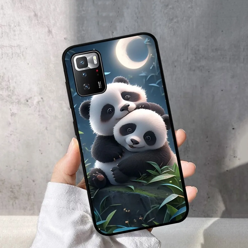 Чехол для телефона Lovely Panda Redmi Note 4X5 A 6 7 8 T 9 9S 10 11 11S 11Epro Poco M3 pro