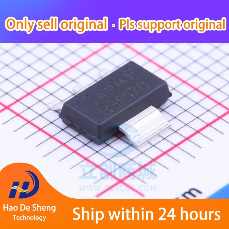 

10 шт./лот BSP170PH6327XTSA1 BSP170P BSP170 чип регулятора мощности SOT223 новый оригинальный фотоэлемент