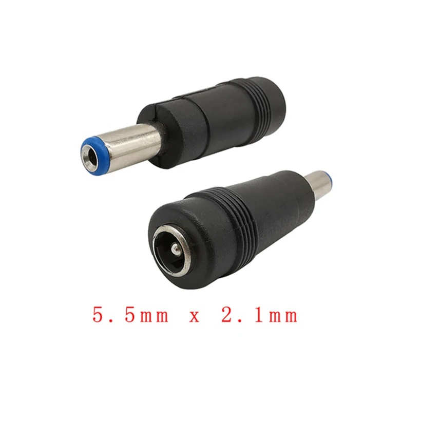 5.5x2.1mm Female Jack to DC Male Plug Tips Multi Adapter Power Connectors Converter for Computer Cable Notebook Laptop - купить по