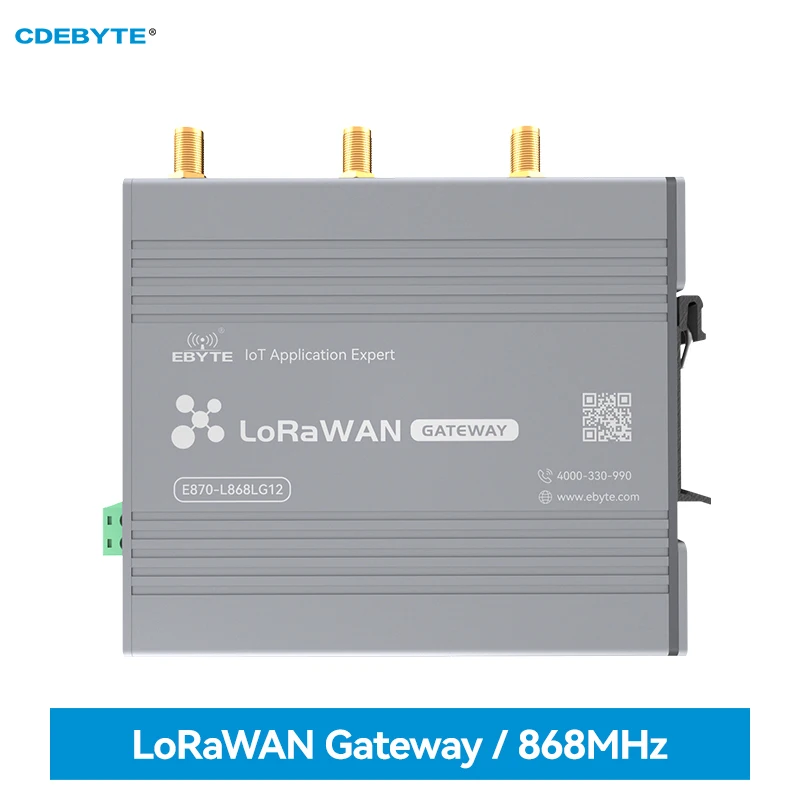 

SX1302 868 МГц промышленный LoRaWAN полудуплексный CDEBYTE E870-L868LG12 27 дБм 3 км DC8 ~ 28 в многоканальный беспроводной