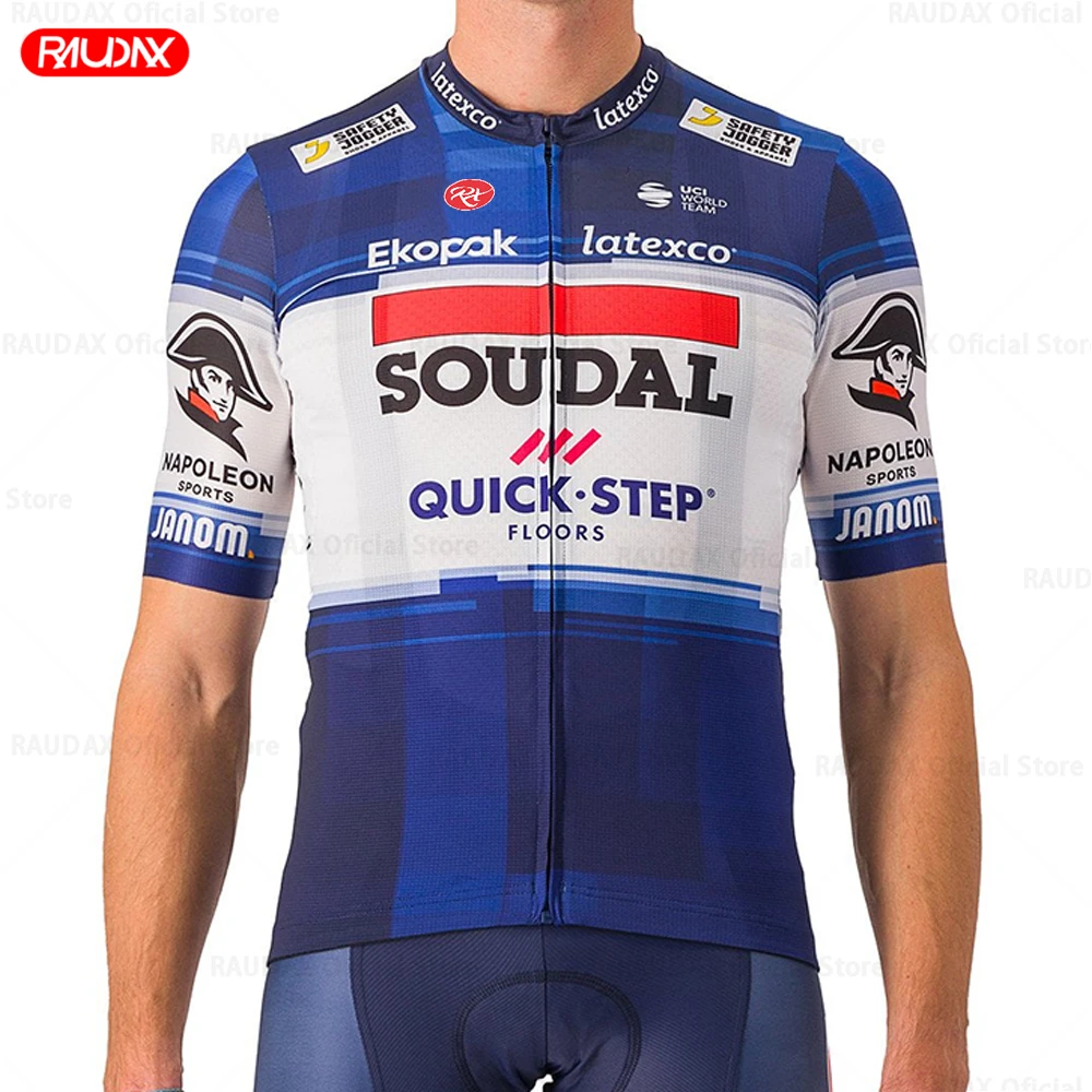 

Cycling Jersey 2023 Pro team RX Quick step Anti-UV Jerseys Breathable Racing Sport Mtb Bicycle Jersey Bike Cycling Clothing Suit
