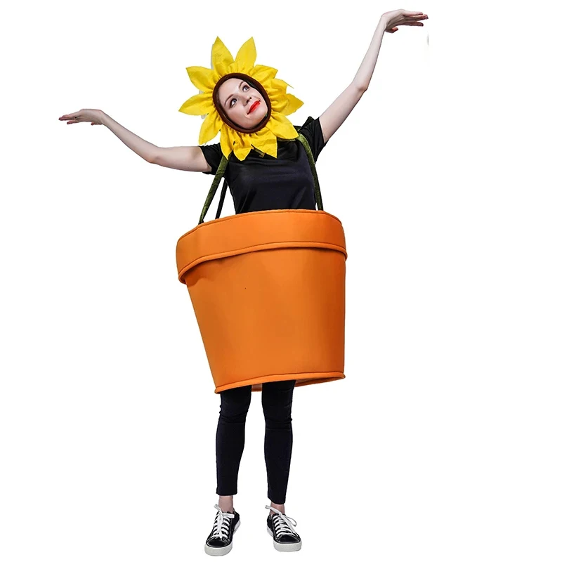 

Purim взрослые костюмы для косплея искусство костюмы для Хэллоуина талисман Туника женское модное платье смешное растение Милая одежда с под...