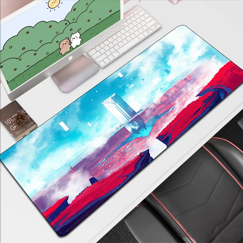 

Gaming Mouse Pad Desk Mat No Man's Sky Computer Office Accessories Pc Gamer Cabinets Extended 900x400 Keyboard Cabinet Games Xxl