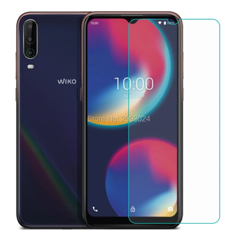 Закаленное стекло для Wiko view 4 lite 2 шт. Защита экрана защитная стеклянная пленка