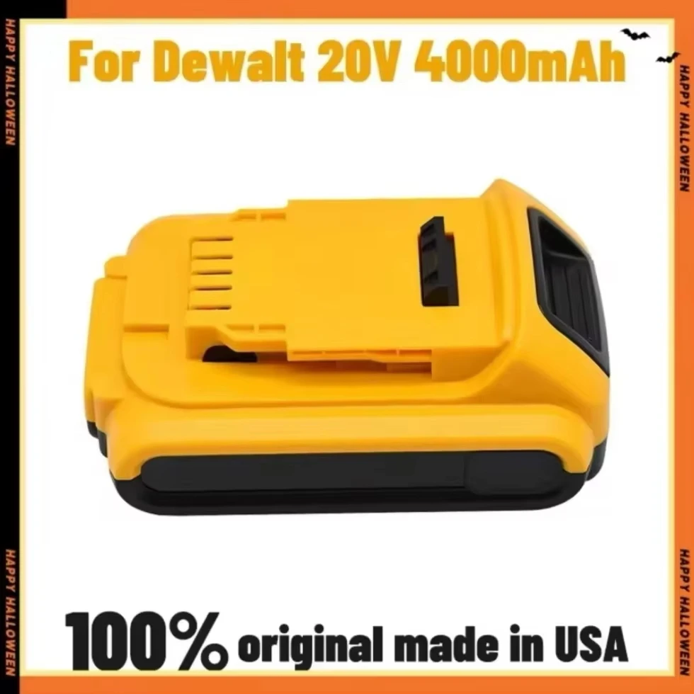 Литий-ионная аккумуляторная батарея DCB200 20 В 2000/4000 мАч для Dewalt DCB203 DCB181 DCB180 DCB200-2 L50