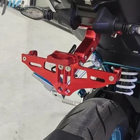 for yamaha r15 v3 2019 2020 2021 motorcycle accessories cnc aluminum rear license plate mount holder with led light r15 v3 2021