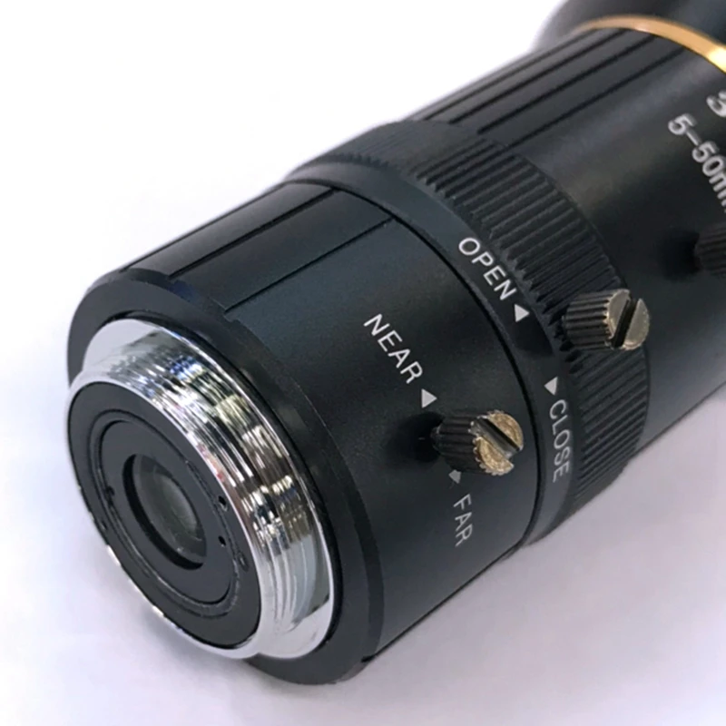 

Объектив видеонаблюдения 5-50 мм с вариофокальным зумом, 3,0 МП, с ручной радужной оболочкой 1/2, 7 дюймов, F1.4, крепление CS для камеры наблюдения
