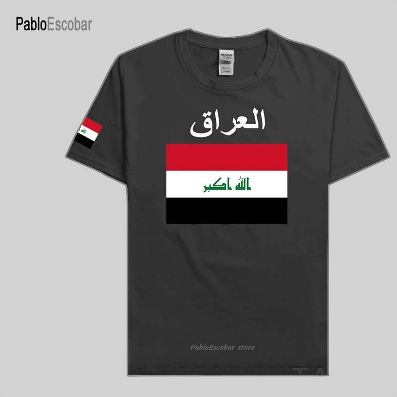 

Republic of Iraq Iraqi men t shirt jerseys nation tops tshirt 100% cotton t-shirts clothing Printed tees country flags IRQ