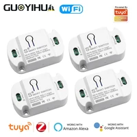tuya wifi smart home diy breaker timing automation switch smartlife app wireless remote control works with alexa google home