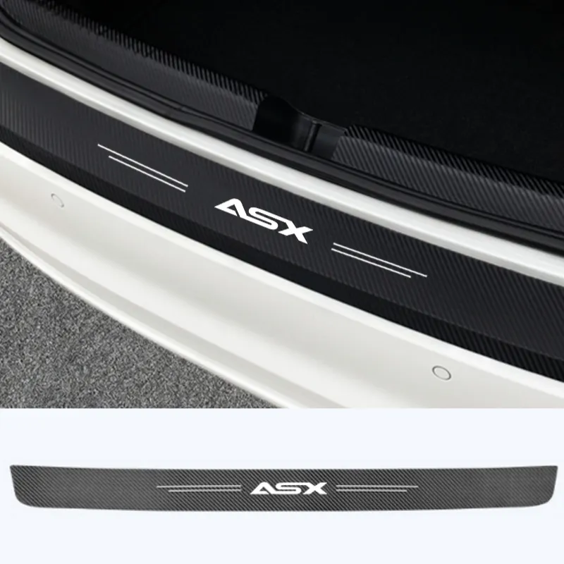 1 шт. защитный бампер для багажника автомобиля из углеродного волокна Mitsubishi ASX Lancer