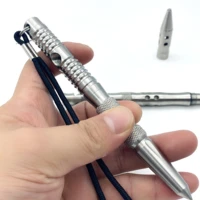 new edc stainless steel multifunctional t shaped tactical pen pocket tools