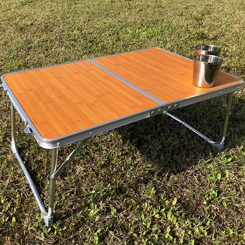 

Маленький стол для пикника на открытом воздухе, портативный складной стол из алюминиевого сплава, маленький стол для путешествий и самостоятельного вождения