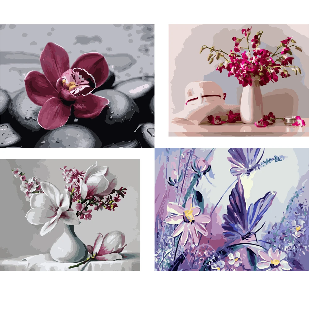 

Картина по номерам для девочек, 40x50 см