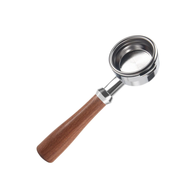 Кофейная бездничная портативная кофемашина с деревянной ручкой и фильтром