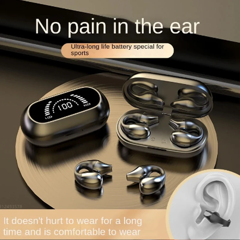 Для Xiaomi 6 7 8 Redmi Note 5 Pro 7A 5A 6A 8A Motorola Moto G7 G6 E5 E4 G4 G5S Plus X4 Z3PlayEar-Clip TWS Bluetooth наушники