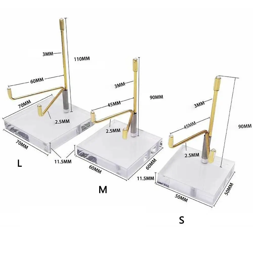 Реквизит для фотосъемки металлическое украшение дома акриловая подставка