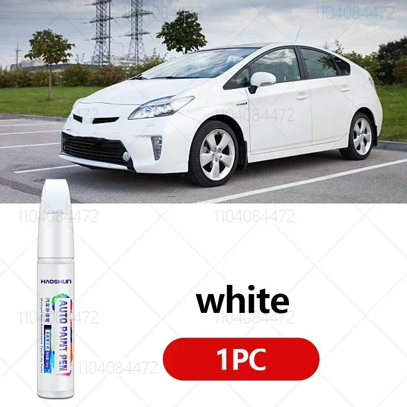 

Для TOYOTA Prius 1997-2025 NHW20 ZVW30 ZVW50 ZVZ10 Ручка для ремонта краски Touch Up Средство для удаления царапин DIY Автоаксессуары Черный Белый