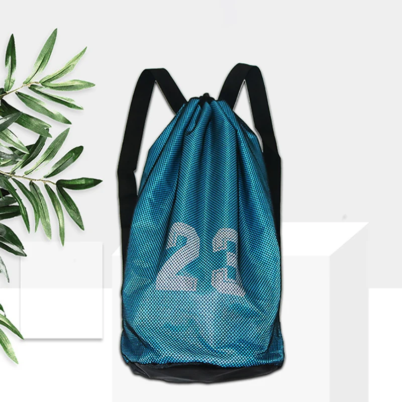 

Basketball Storage Bags For Football Volleyball Soccer Bag Mash pack Fitness Bucket Outdoor Basketball Backpack Organizer