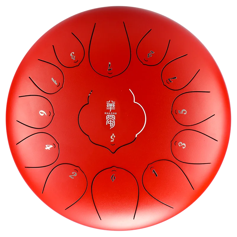 12/13 Inch 11/13/15 Tones C/D Key Steel Tongue Drum Tamborine Tank Set Percussion Instruments Meditation Music Kids Gifts |