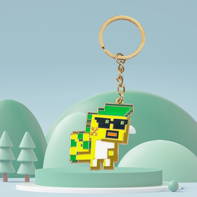 Брелок для ключей в стиле унисекс аксессуар из сплава подходит косплея игры Genshin