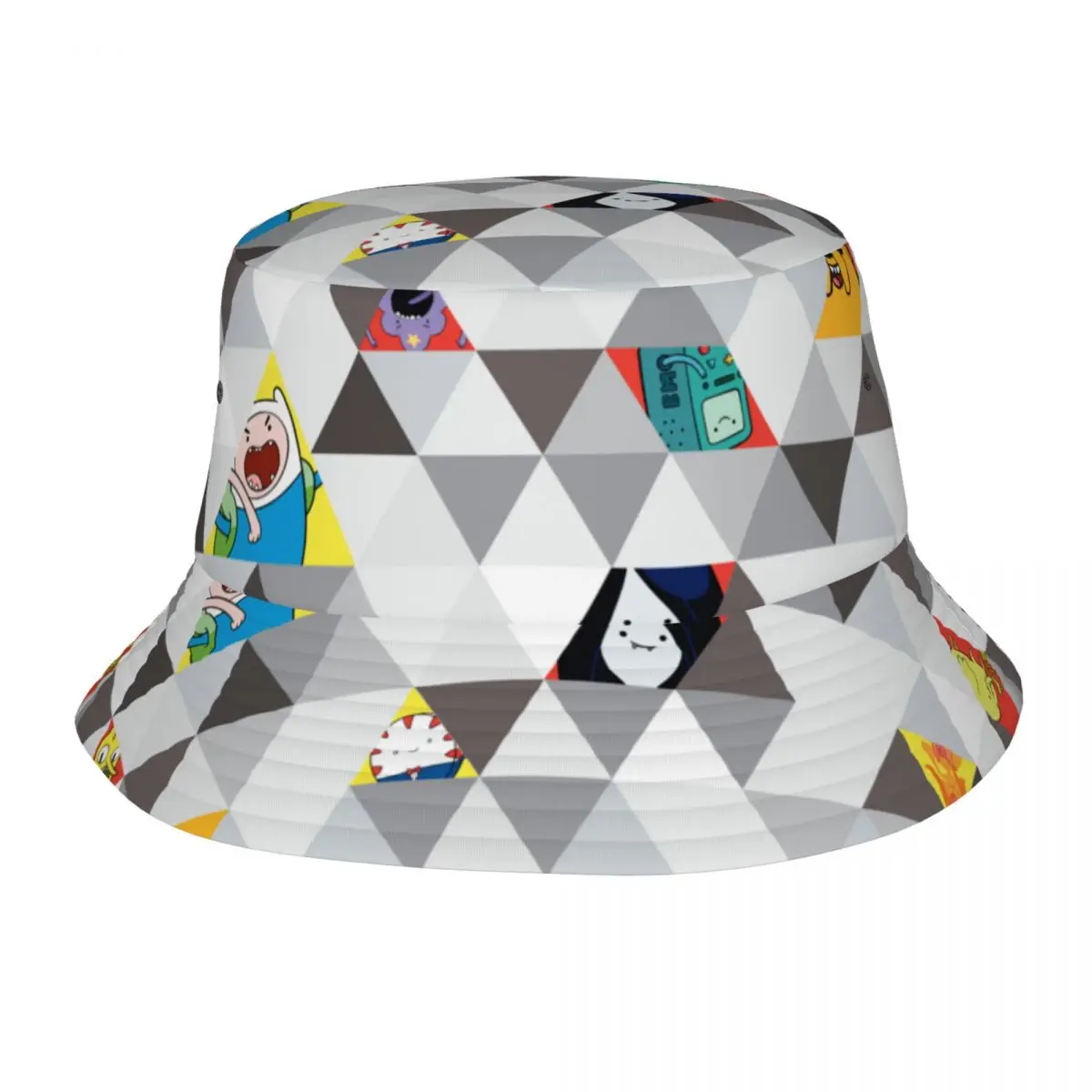 

Adventure Bucket Hats for Woman Summer Cartoon Character Time Floppy Hat Street for Vacation Fishing Caps Session Hats