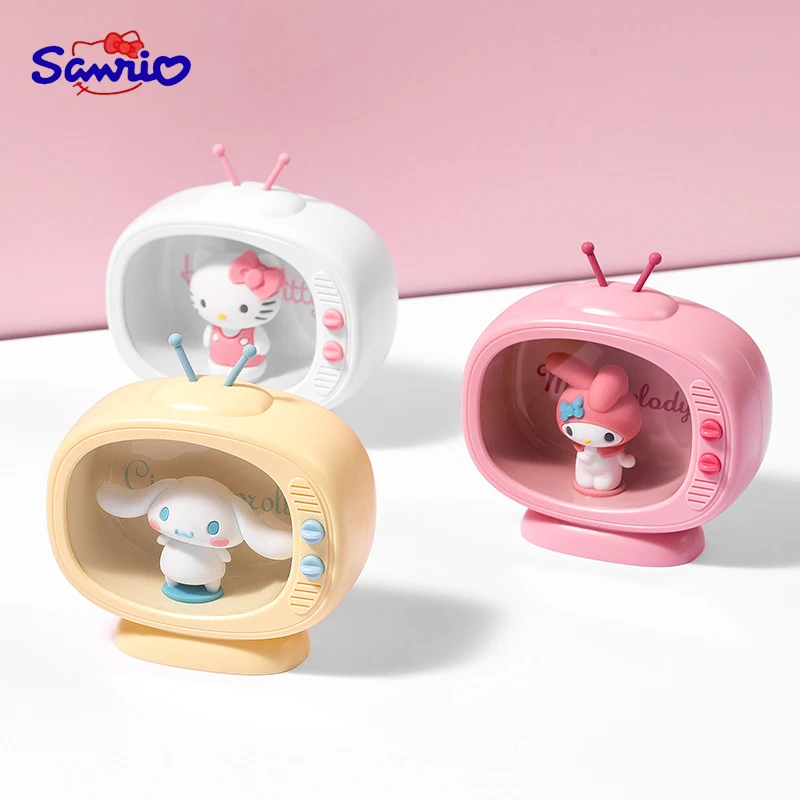 

Фигурки героев аниме Hellokitty, ТВ, ночник, Sanrio, Подлинная мелодия, Коричный курол, куроми, куклы, украшение для рабочего стола