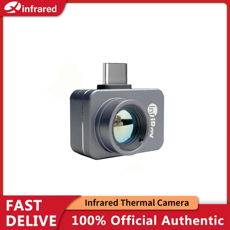 

InfiRay P2 Pro Thermal Imager Circuit Industrial Floor Heating Pipe Test Temperature Thermal Imager for Android Type-C