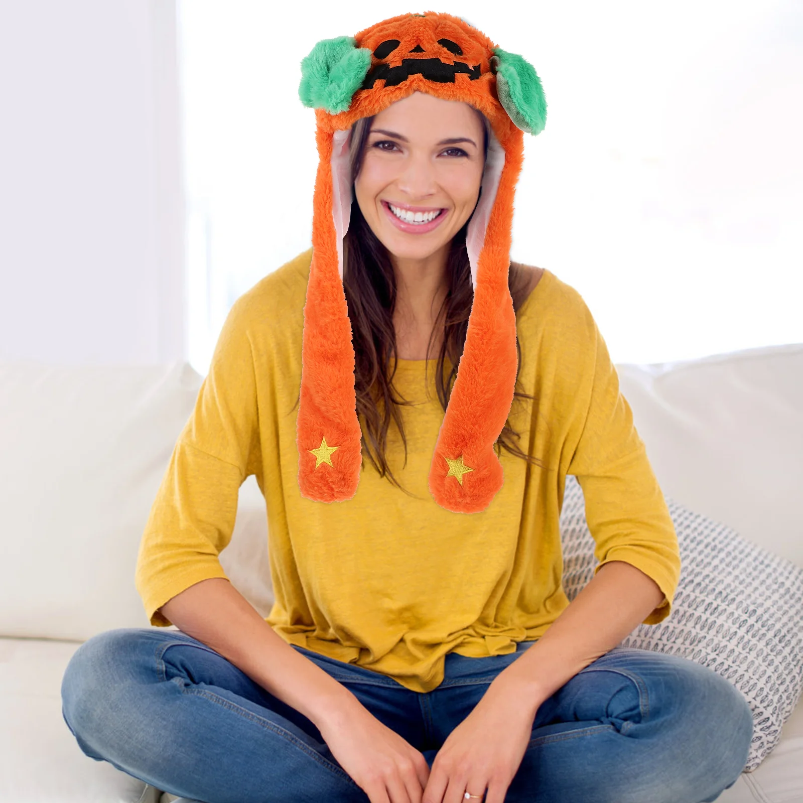 

Halloween Plush Cap Hat Party Costume Photo Prop Cosplay Hat Plush Hat Cap