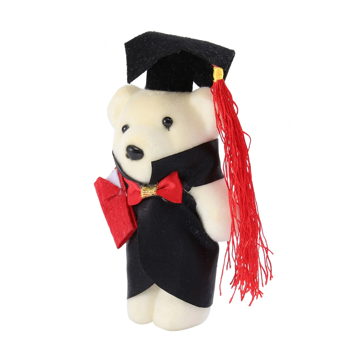 

10 Pcs Foam Bear Figurine Graduation Decorations Miniature Dolls Statue Congrats Supplies Party Cake Topper Stuffed Animal Toy